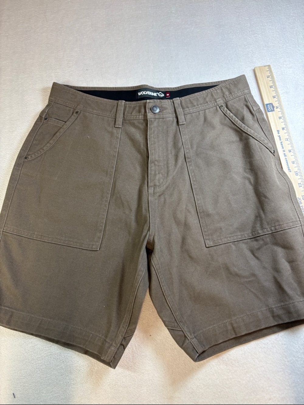 Wolverine Men's Brown Work Shorts